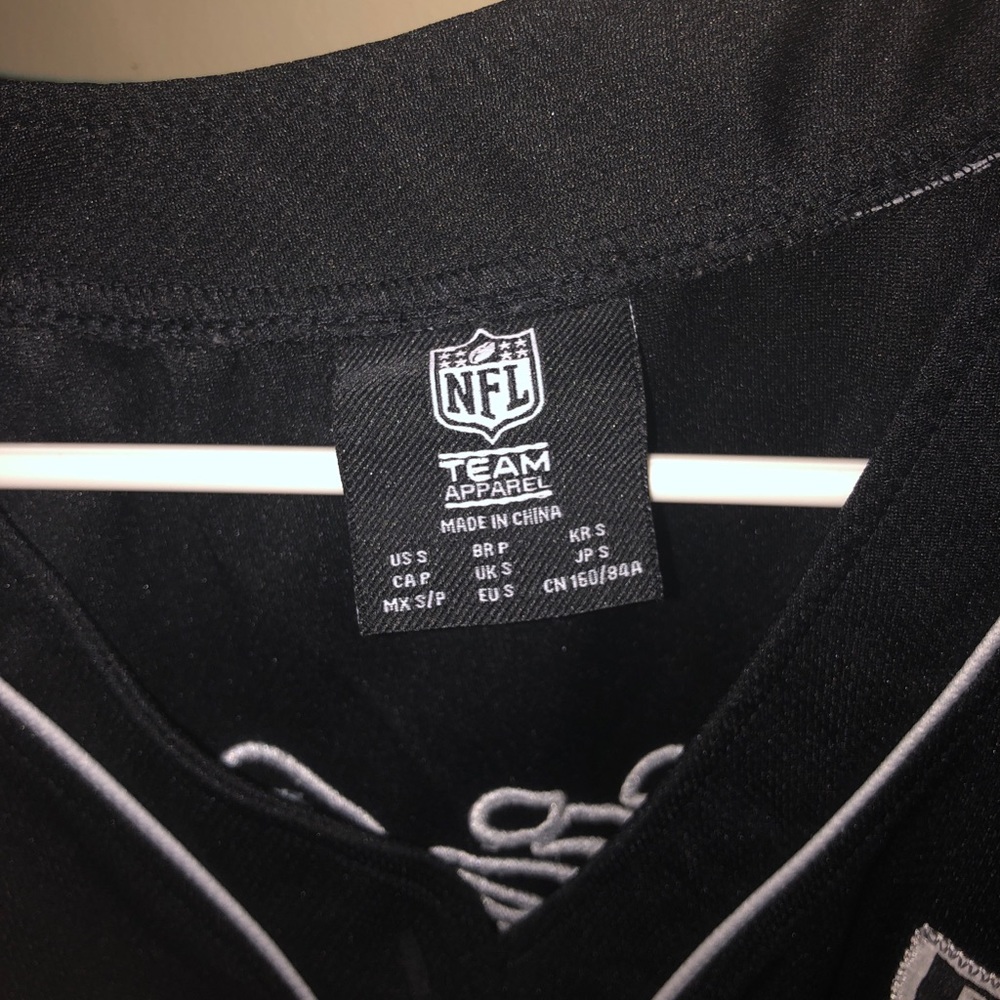 Raiders baseball jersey